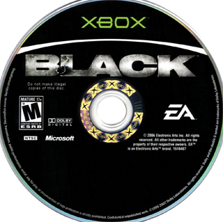 Black (USA) Game Disc